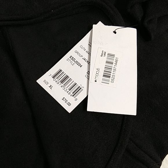 NY Collection Black Drop Front Blazer Jacket sz XL - Picture 10 of 13